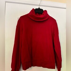 GAP Red Turtleneck Sweatshirt, size medium
